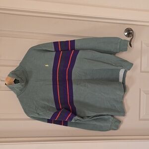 Polo by Ralph Lauren pullover LS. Jersey lined, size L.